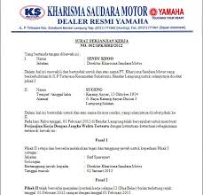 Pengertian kontrak atau perjanjian kerja adalah kesepakatan dalam bentuk tertulis atau lisan yang dibuat untuk mengikat hubungan antara pekerja atau buruh. Contoh Surat Perjanjian Kerja Karyawan Staf Sparepart