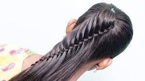 Very Simple Easy Hairstyles For Girl S Hairstyle Girl Self Hairsty Hair Styles Baby Hairstyles Girl Hairstyles