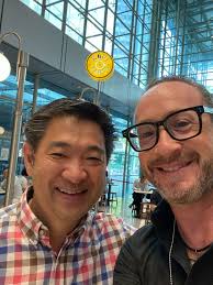 There's something very special about bumping into alumni who you have very  fond memories of.