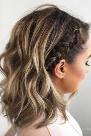Wear hair in be a pair of cornrows or french braided long into a viking style. 15 Cute Braided Hairstyles For Short Hair Lovehairstyles Com Hair Styles Braids For Short Hair Medium Length Hair Styles
