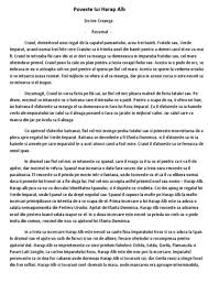 Acceseaza rubrica noastra povesti pentru cele mai multe oferte. Povestea Lui Harap Alb Brainly Ro