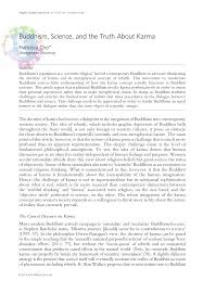 Pdf Buddhism Science And The Truth About Karma