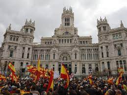 Manifestación en Madrid contra la subida de los precios