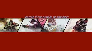 2560x1440 Call Of Duty Youtube Banner By Quickbeat Youtube Banners Banner Logo Design Art