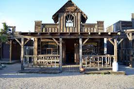 This Town In The California Desert Is Actually An Old Western Movie Set Old West Town Old Western Towns Old Western Movies