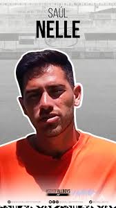 Presentamos a Saúl Nelle 🙌🏼, 🗓️ 29 años, ⚽ Volante, 🤍🖤 #SoyDeAllBoys  🖤🤍