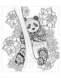 Baby bus panda coloring pages. Pandas Free Printable Coloring Pages For Kids