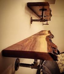 Ikea desks hacks with storage Live Edge Floating Shelves You Ll Love In 2021 Visualhunt