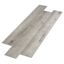 Waterproof floors / laminate flooring. Mono Serra Vinyl Flooring Nevada Spc 4 Mm Grey 27 76 Sq Ft Box Spc 100 Rona