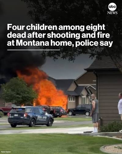 A man killed eight of his relatives, including four children, as they  gathered for Sunday dinner at a home in Billings, Montana, just weeks after  his parents forced him to move out,