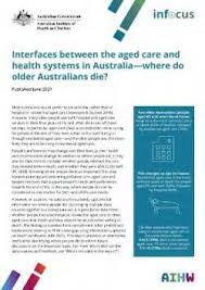 Interfaces between the aged care and health systems in Australia