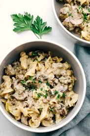 What beef to use for stroganoff? Easy One Pot Ground Beef Stroganoff Recipe The Recipe Critic