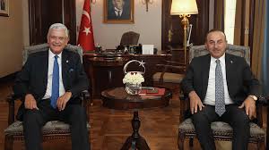 Eski afganistan cumhurbaşkanı hamid karzai de süleymani'nin ölümüyle sonuçlanan abd hava saldırısını şiddetle kınadığını belirtti. Cavusoglu Eski Afganistan Cumhurbaskani Yardimcisi Maresal Rasid Dostum La Gorustu