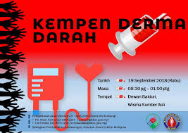 Download & view kertas kerja program kempen derma darah as pdf for free. Kempen Derma Darah Jas Tahun 2018 Enviro Museum