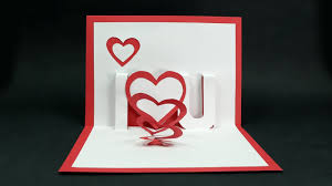 These days, however, the internet makes it faster, easier, and a lot more fun. Handmade Valentine S Day Card Diy I Love You Pop Up Heart Love Card Tutorial Youtube