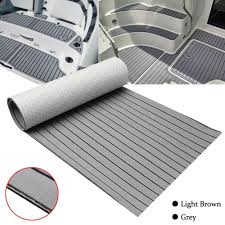 Floating dock floor tiles for walkways are uv resistant with positive foot traction no matter what type of footwear used. Practical Non Skid Eva Foam Boat Flooring Mat Teak Decking Yacht Sheet Light Brown Grey Marine Ship Buy From 70 On Joom E Commerce Platform