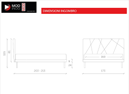 Struttura letto matrimoniale, 2 box contenitori ad. Moda Casa Interni Letto Matrimoniale Allungabile Chiara Giro