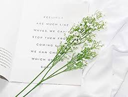 Check spelling or type a new query. Duhouse 10pcs Babys Breath Artificial Flowers Fake White Flowers Real Touch Gypsophila Floral In Bulk For Home Wedding Garden Decor White Long Stem Buy Online At Best Price In Uae Amazon Ae