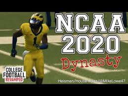 Find out the results of games as soon as they are finished, receive weekly update info, and even get a prompt when you are the last person ready to advance. Ncaa Football 20 Revamped V8 Michigan Heisman House Rules Dynasty Ep 06 Youtube