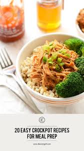 20 Healthy Slow Cooker Recipes You Can Meal Prep This Week The Everygirl