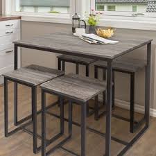 It can be used in homes, dorms, or offices.astylish, simple, and compact storage furniture. Zenvida 5 Piece Bistro Pub Table Set With 4 Stools Walmart Com Walmart Com