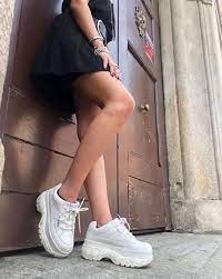 Scarpe da mare da donna: Sporty White Bianco Pelle