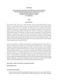 Contoh abstrak di bawah ini merupakan versi bahasa inggris dari abstrak jurnal yang telah dibahas di atas. Https Media Neliti Com Media Publications 251406 None 5c167fb7 Pdf