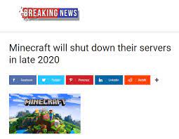 Minecraft is one of the bestselling video games of all time but getting started with it can be a bit intimidating, let alone even understanding why it's so popular. Is Minecraft Shutting Down Players Panic Over Game S Servers Switching Off In 2020