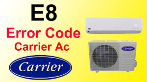 Carrier Dc Inverter Air Conditioner Ec Error Code Fault And Solution Youtube