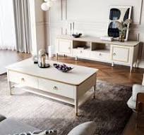 Linsy American Light Luxury TV Cabinet High Style Living ...