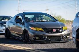 Honda Civic Performance Parts Properly Fitted On 9th Gen Model Yellow Headlights With Led Drl Look Simply Gorge Honda Civic Honda Civic Vtec Honda Civic Coupe