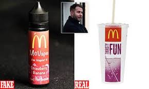 How to blow smoke without vape!(not fake)😱. Businessman Targets Kids With Nicotine Vape Packets To Look Like Mcdonald S Milkshakes Daily Mail Online