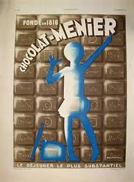 Henchoz Chocolat Menier Vintage Ads Vintage Posters Poster Ads