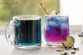 This Blue Butterfly Pea Flower Tea Recipe Can Be Enjoyed Either Hot Or Cold And Tastes Delicious With Butterfly Pea Flower Flower Tea Butterfly Pea Flower Tea