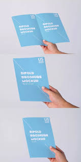 Corporative Hand Bifold Mock Up By Retrobox On Envato Elements Mockup Envato Mocking