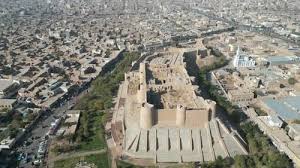 Aerial View of Herat Citadel, Ancient ...