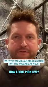 Could the Jaguars take the big body WR from Arizona with their 5th overall  pick?, If they do so, how does that affect picks 6-10?