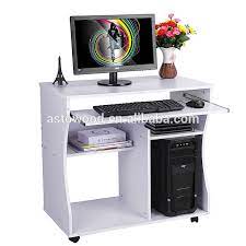 Dlandhome 47 inches office table computer desk study table for home office maximize space in your small office or apartment using this small, easy to move, multipurpose. New Design Curved Easy Move Wire Access Computer Desk Trolley Choice Of Colour Buy Computer Table Computer Desk Office Desk Product On Alibaba Com