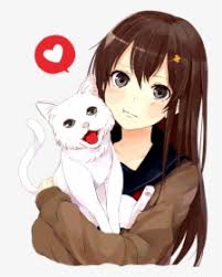 Seeking for free anime hair png images? Anime Girl With Brown Hair And Blue Eyes Hd Png Download Kindpng