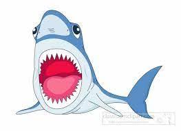 Funny Shark Face Clipart Busqueda De Google Shark Mouth Open Sharks Funny Shark