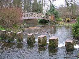 The Himalayan Garden Harewood House West Yorkshire England Harewood House Stepping Stones Fish Pool