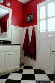 Pair black with any of the metals: Irbwbi46 Incredible Red Black White Bathroom Ideas Finest Collection Hausratversicherungkosten Info
