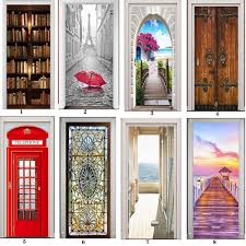 Download them for free in ai or eps format. 3d Self Adhesive Door Sticker Waterproof Pvc Landscape Building Elephant Women Shadow Wall Sticker For Living Room Bedroom Bathroom Corridor Wall Decals 77x200cm Wish