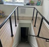 Inspector suggested using acrylic to cover stair railings ...