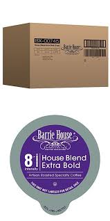Barrie House Single Cup Capsules For K Cup Brewer Extra Bold 80 Count Single Cup Capsule Brewer
