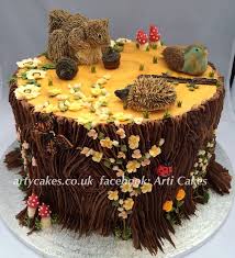 Fotografia Postată De Najlepse Torte Beautiful Cake Woodland Cake Novelty Cakes Cake Decorating