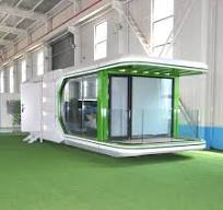 Luxury space capsule prefabricated homes cabin house