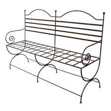 Banquette Marina Pm En Fer Forge Banquette Fer Forge Coussin Banquette