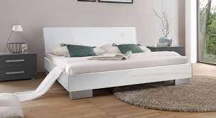 Hochglanz weiss bettanlage doppelbett bett inkl. Bett In Hochglanz In Weiss Piceno Betten De