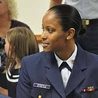 Capt. Megan Binkley, commander of the 168th Maintenance